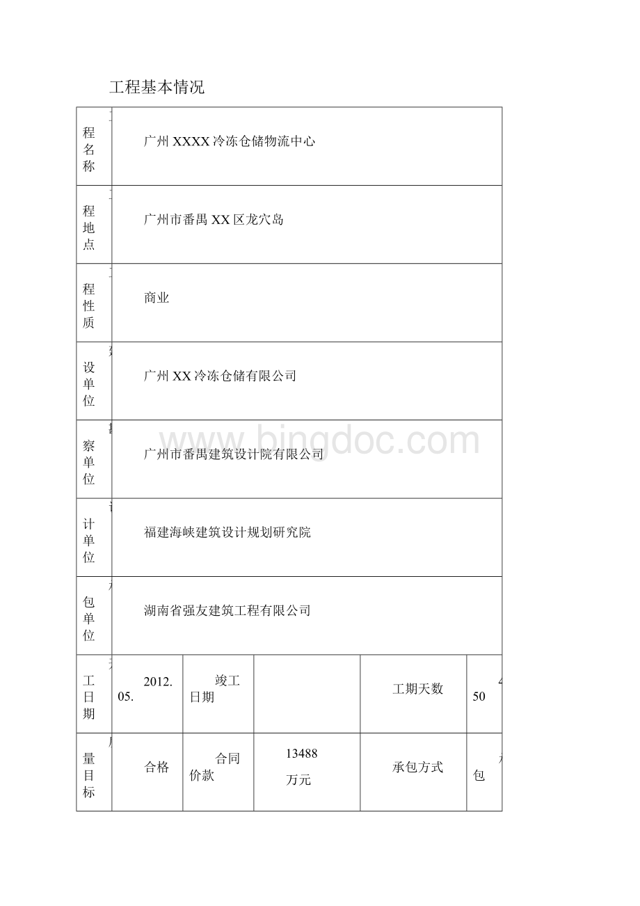 广州xx冷冻仓储物流中心工程监理规划.docx_第2页