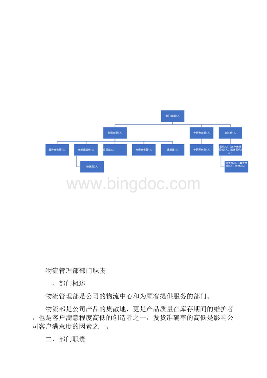 药企物流部岗位职责Word文档格式.docx_第3页