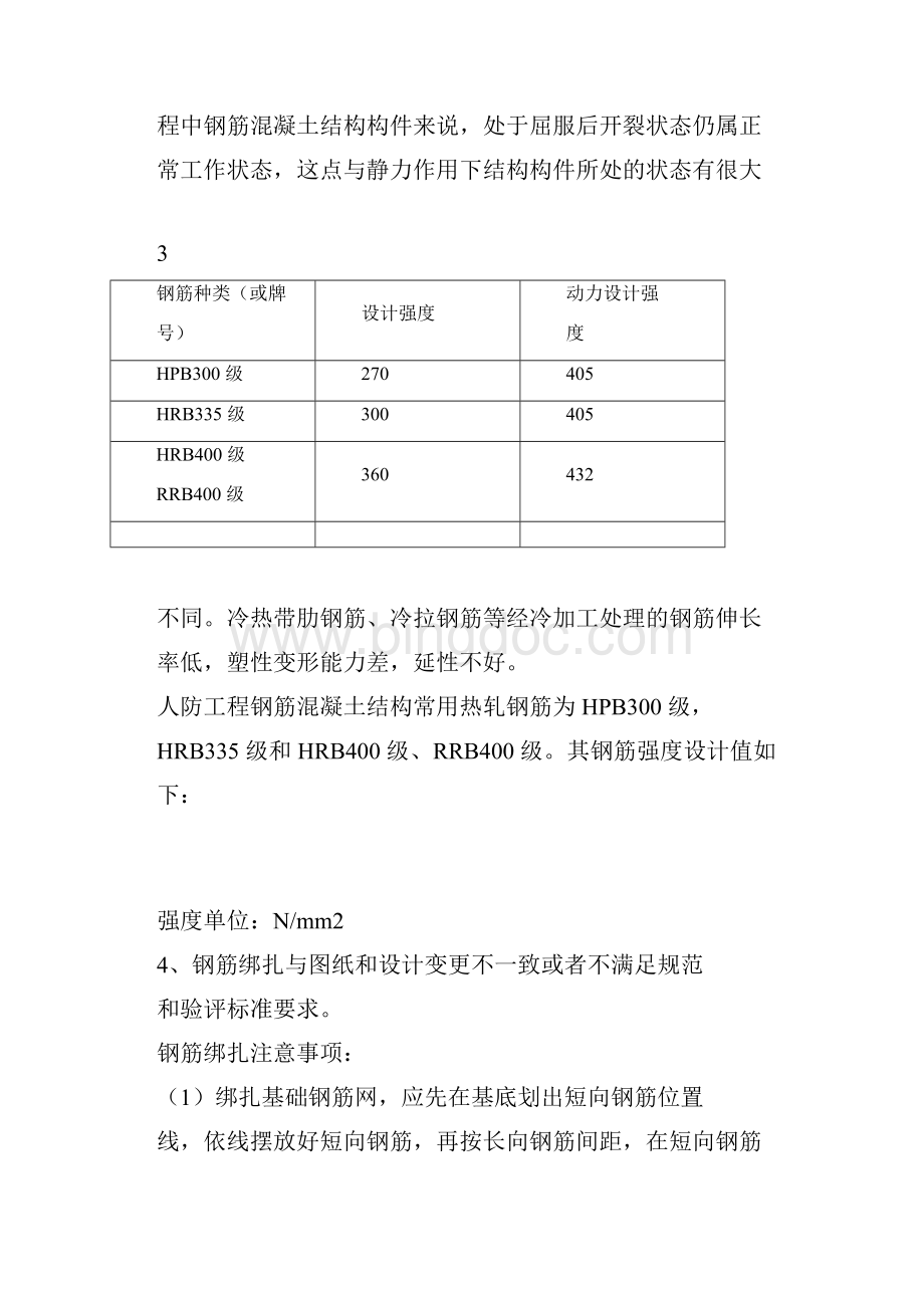 人防工程施工常见问题及处理办法Word格式.docx_第3页