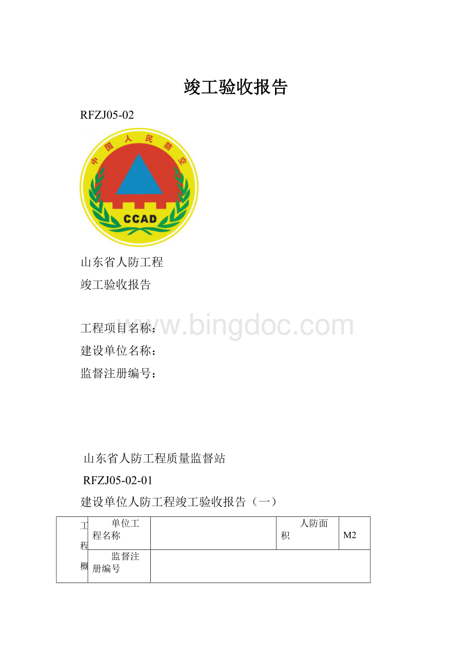 竣工验收报告.docx