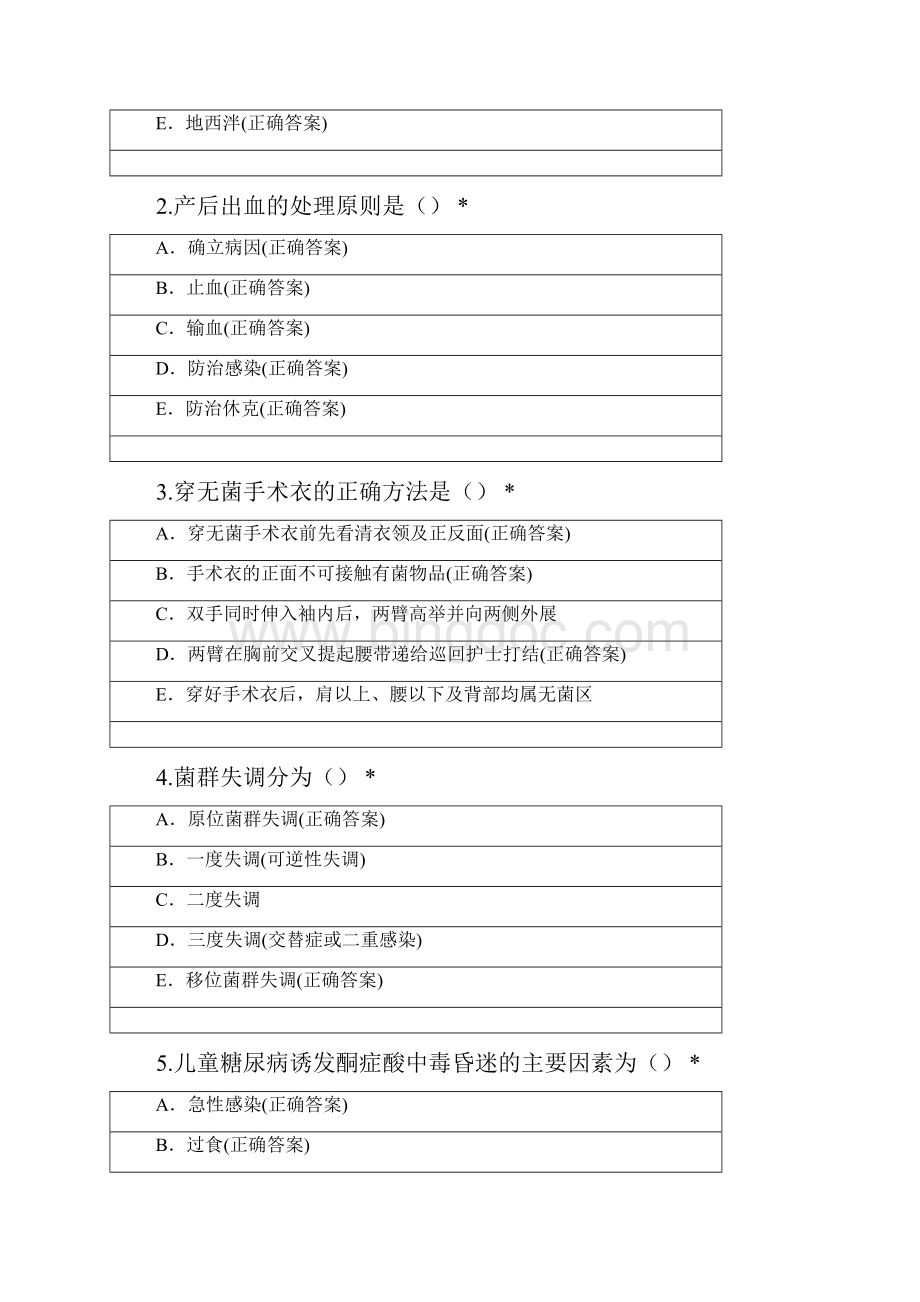 护理三基三严题库多选文档格式.docx_第2页