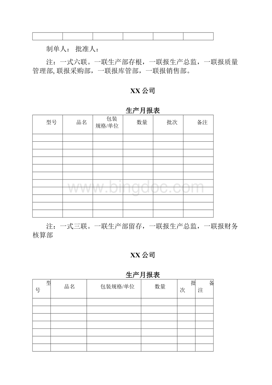 生产车间常用表格Word文档格式.docx_第2页