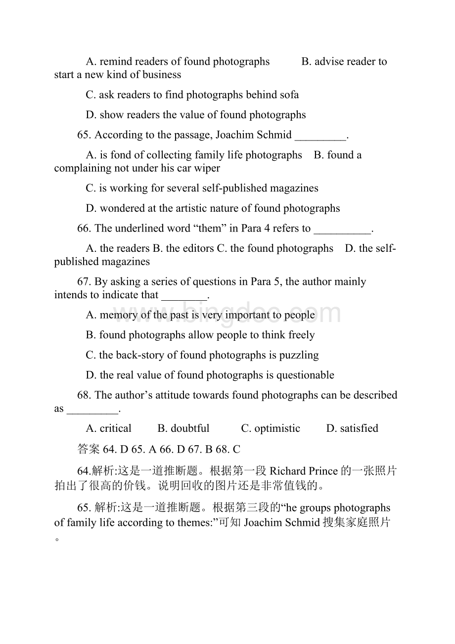 高三英语阅读理解4文化类Word文档格式.docx_第2页