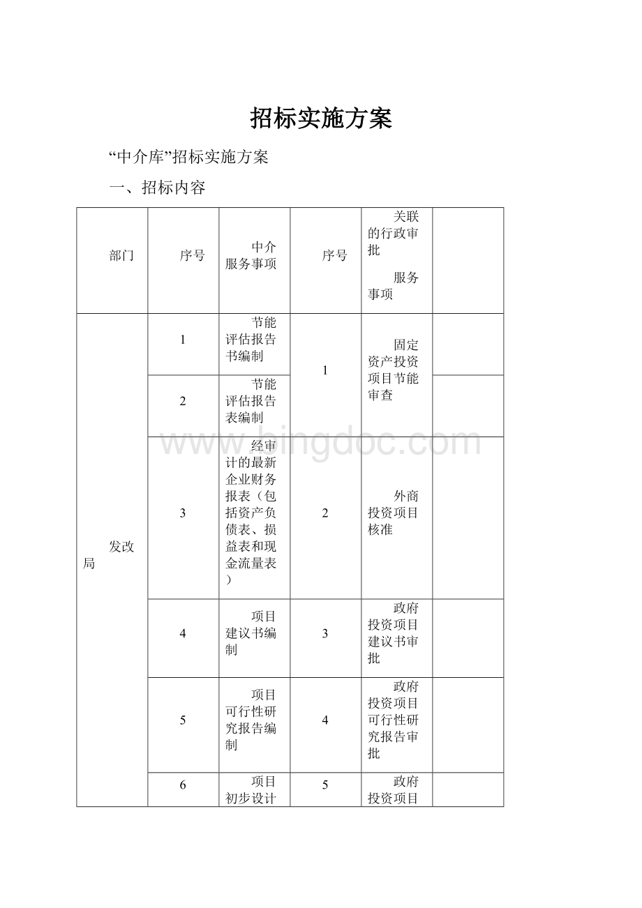 招标实施方案.docx