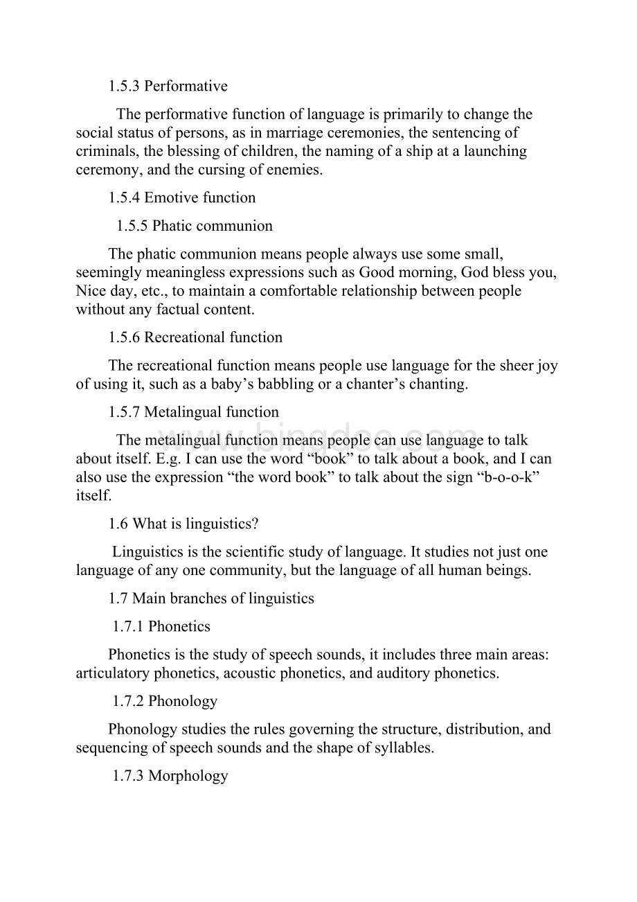 胡壮麟语言学教程期末考试复习专用笔记老师画的重点自己整理的Word格式.docx_第3页