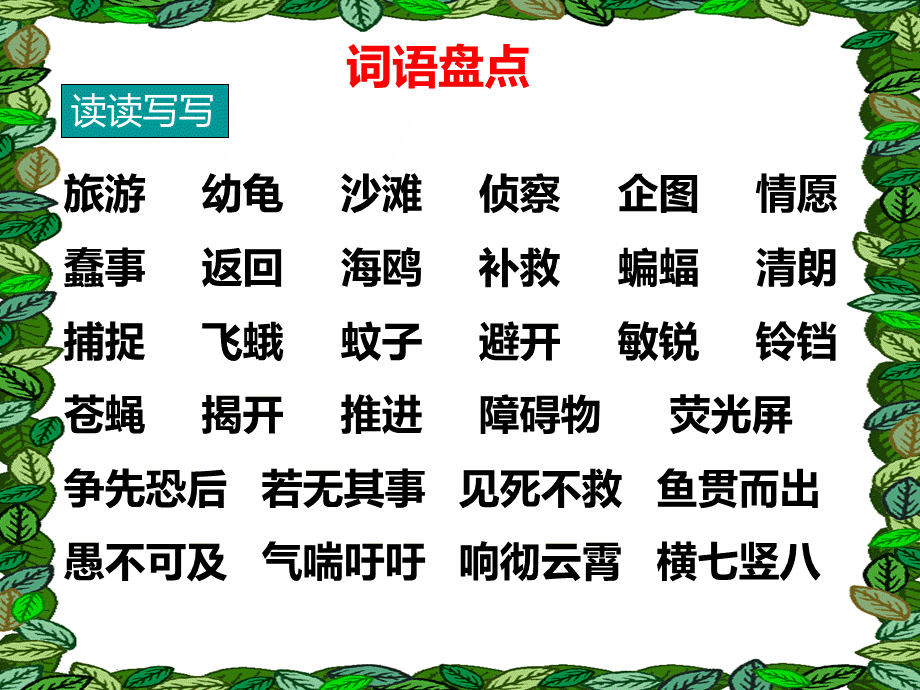 人教版四年级下学期语文园地三(完美版)课件PPT文件格式下载.pptx_第2页