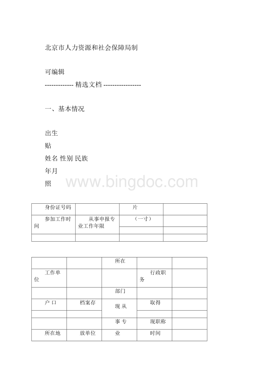 北京市高级工程师评审申报表.docx_第2页