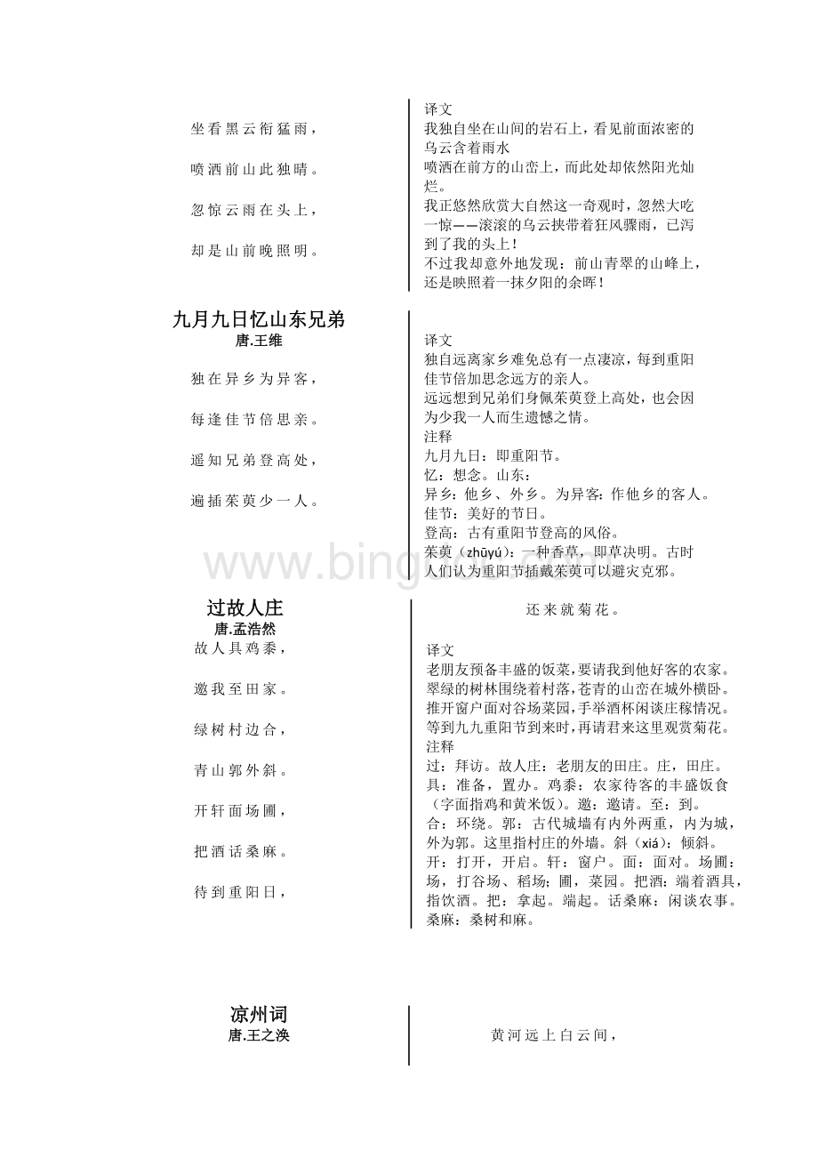 沪教版五年级上古诗名言复习.docx_第2页
