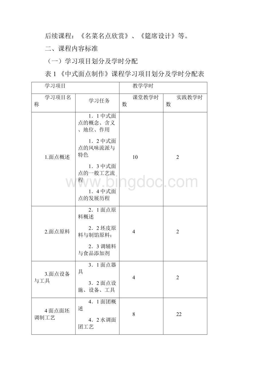 中式面点制作课程标准.docx_第3页