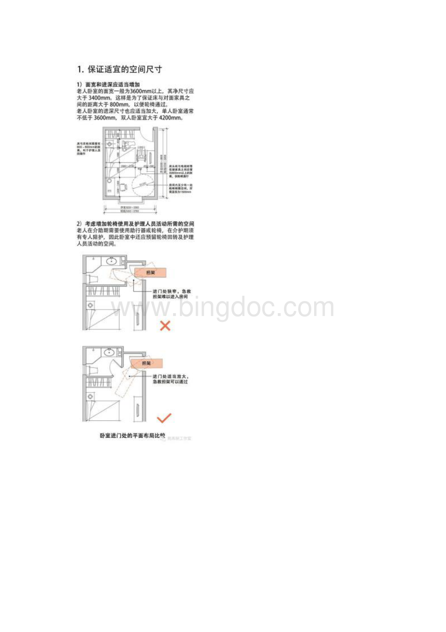 养老住宅卧室客厅厨房等设计要点最强干货.docx_第2页