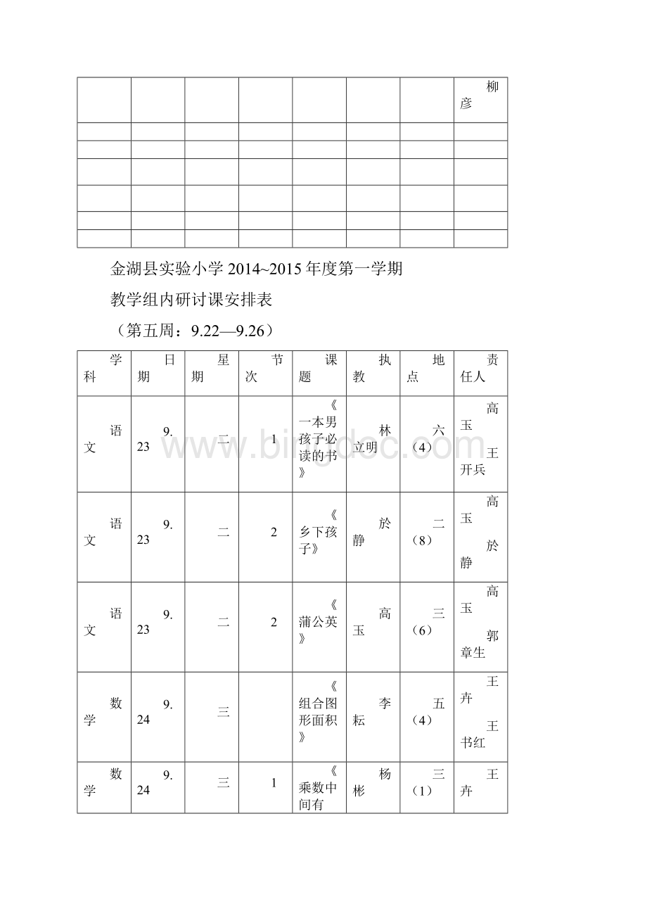 组内研讨第一学期1范文Word格式.docx_第3页