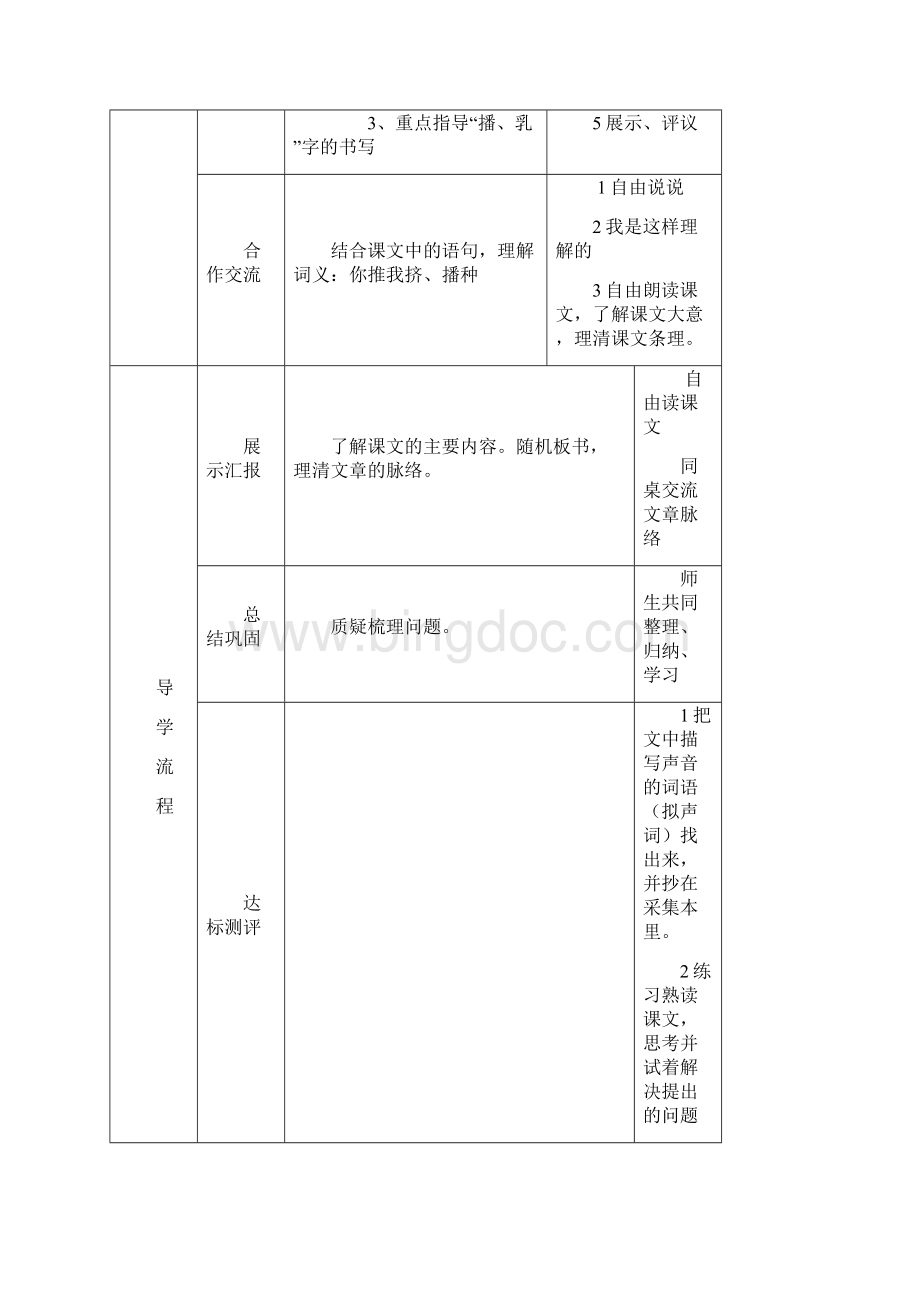 S版小学三年级语文下册第一单元教案文档格式.docx_第3页