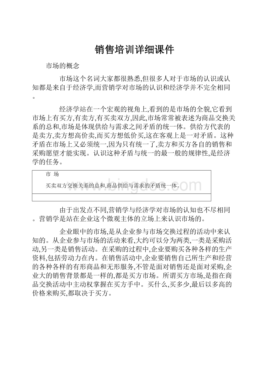 销售培训详细课件Word文档下载推荐.docx