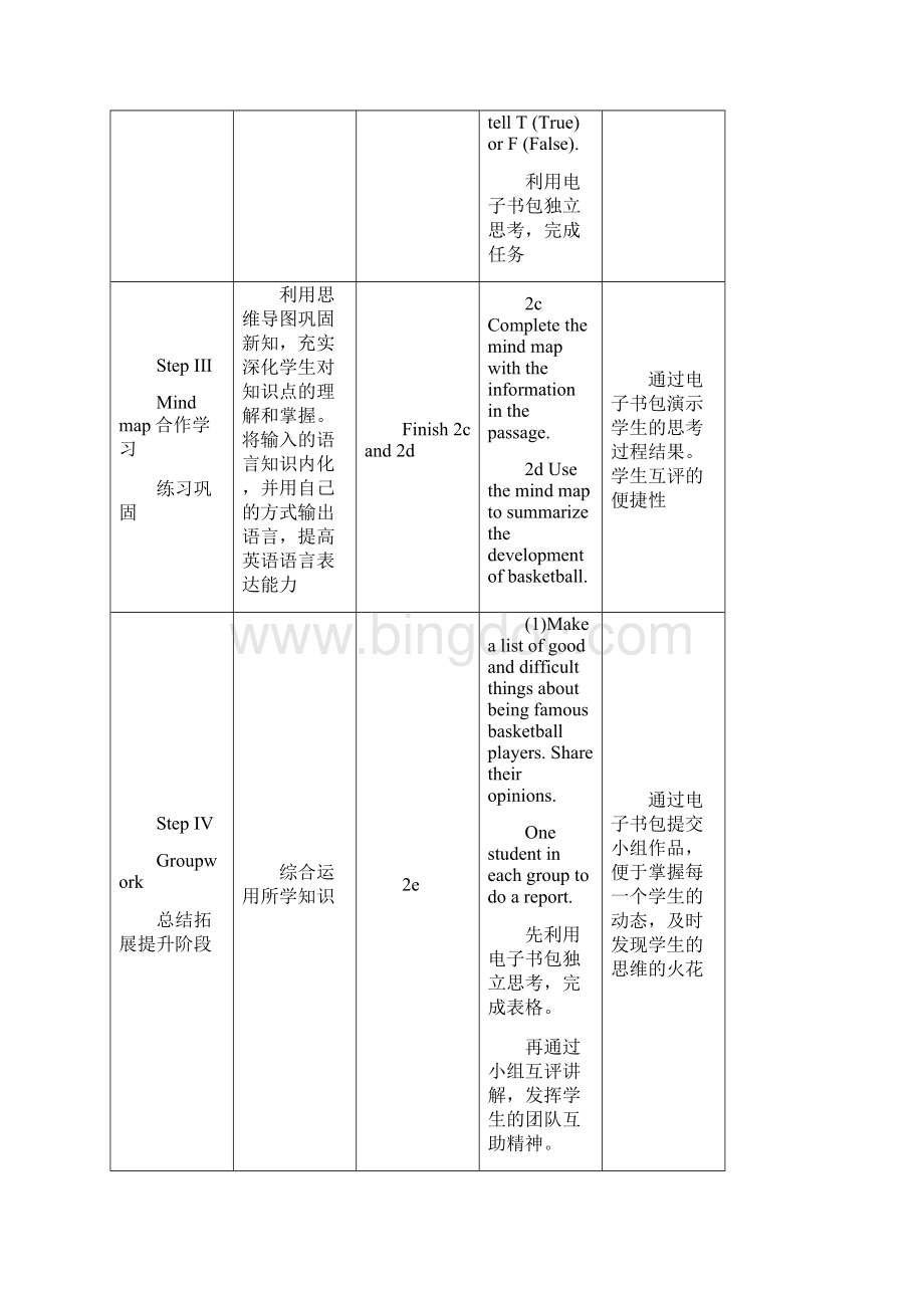 初中英语Unit6 sectionB2a教学设计学情分析教材分析课后反思Word格式文档下载.docx_第2页