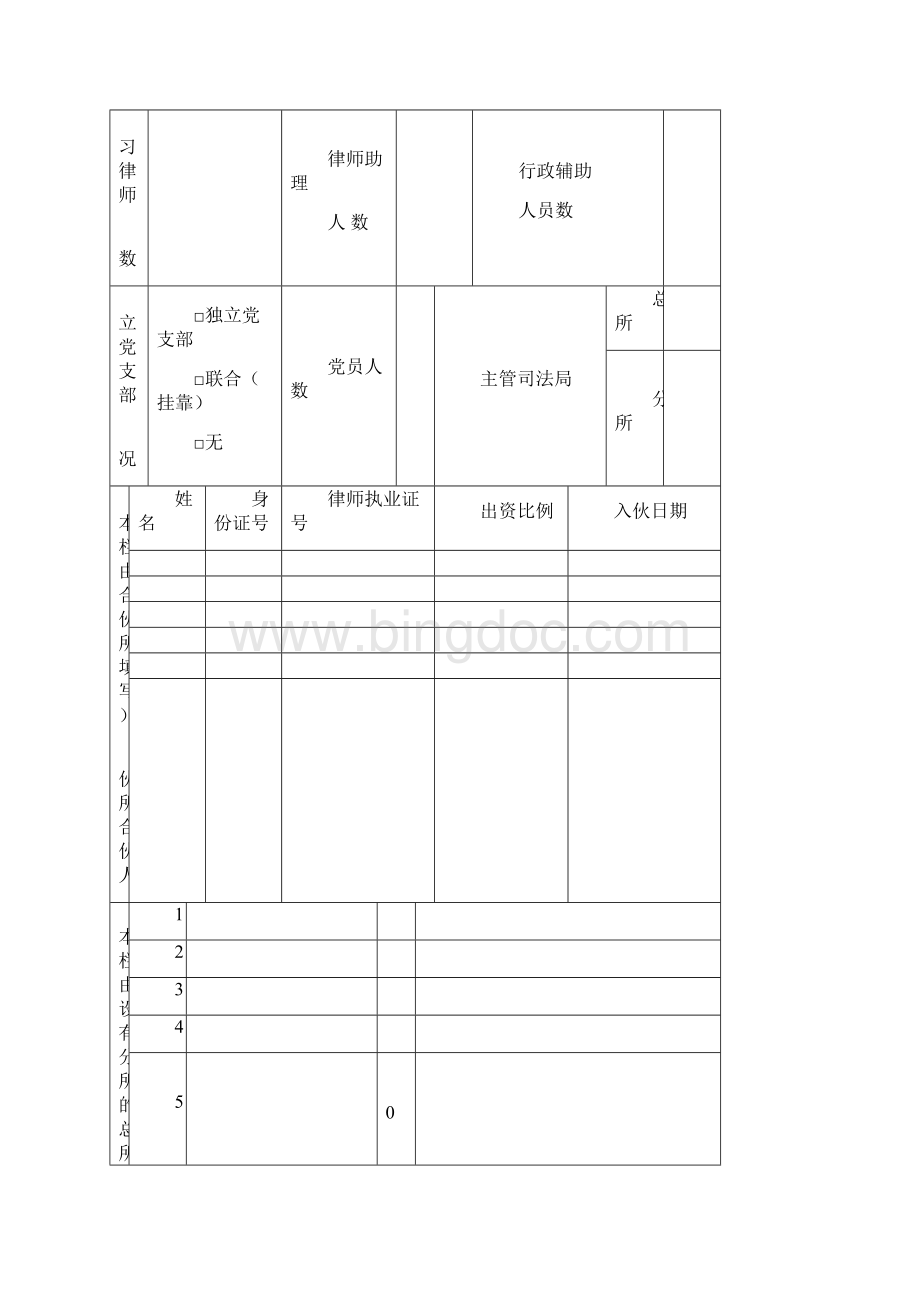 完整word版律师事务所年度考核表.docx_第3页