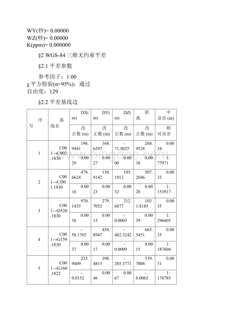 平差报告Word格式.docx_第2页