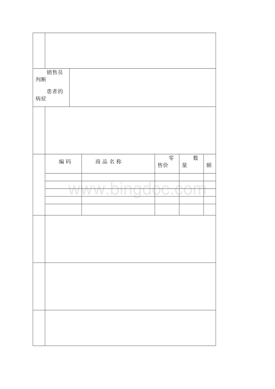 连锁药店经营管理专用表格集锦.docx_第2页
