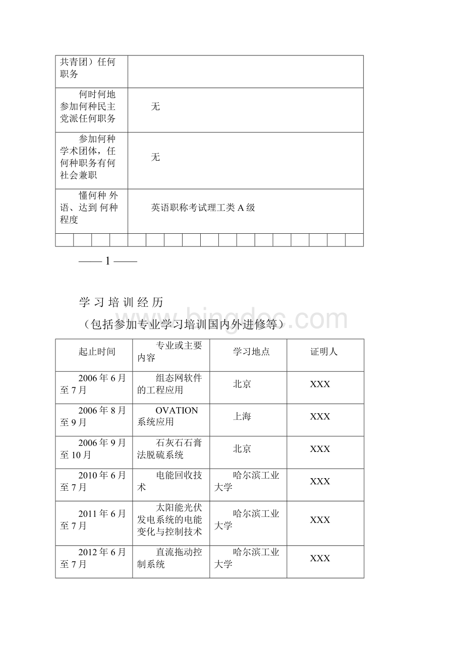 职称评审表参考样本Word文档格式.docx_第3页