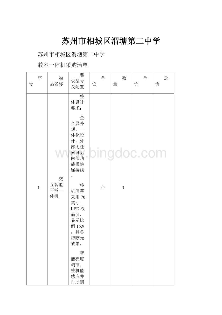 苏州市相城区渭塘第二中学文档格式.docx_第1页