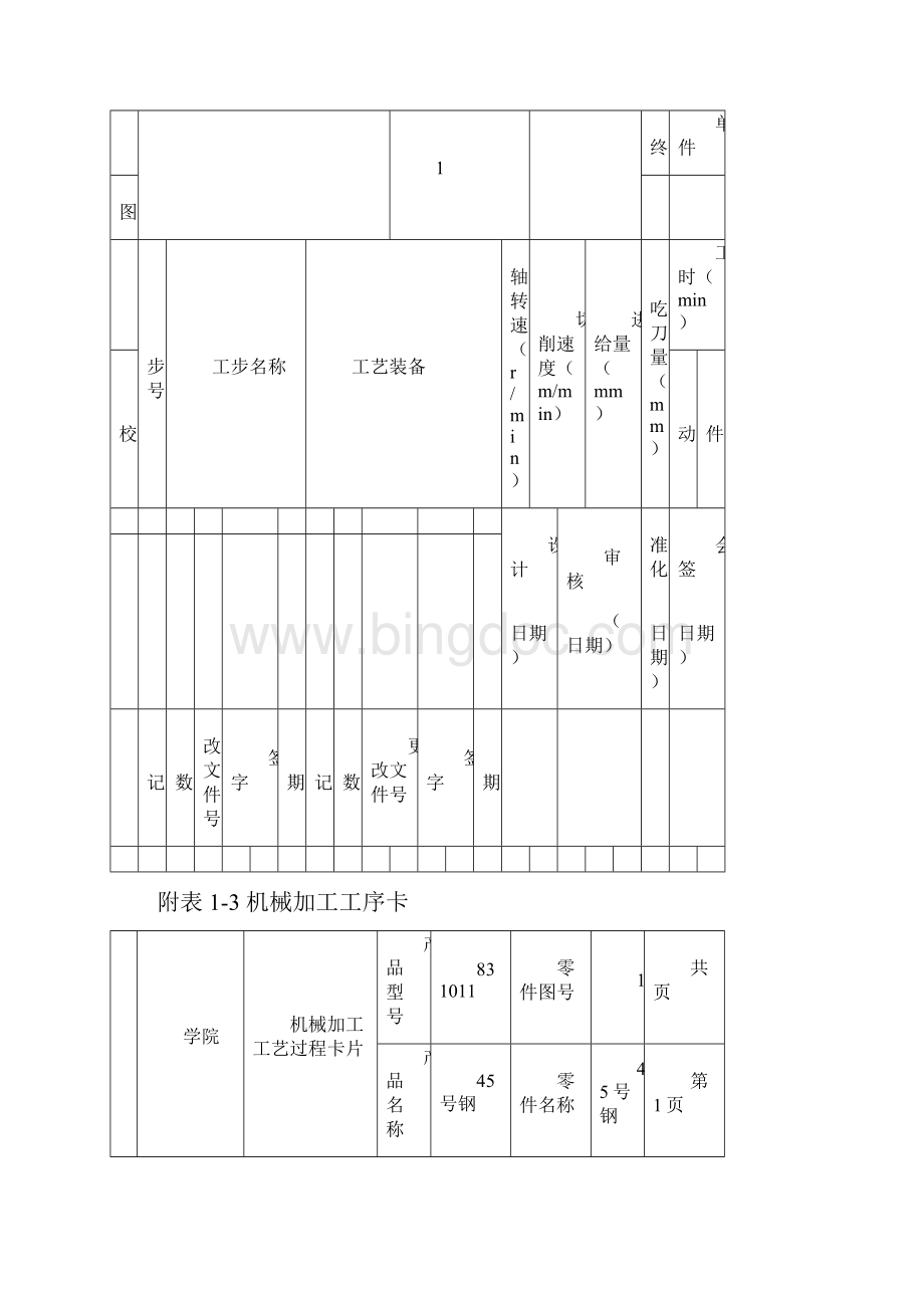 机械加工工艺工序卡文档格式.docx_第2页