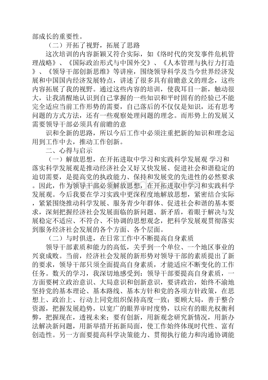 复旦大学培训心得体会Word文档格式.docx_第3页