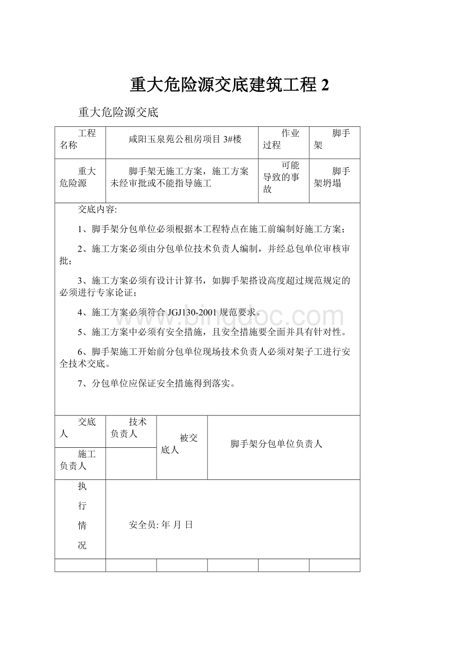 重大危险源交底建筑工程2.docx_第1页