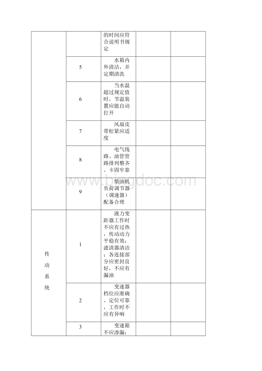 机械设备技术检查表Word文档下载推荐.docx_第3页