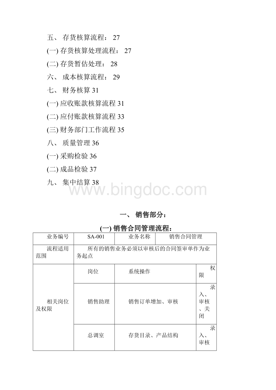 ERP标准业务流程图Word格式.docx_第2页