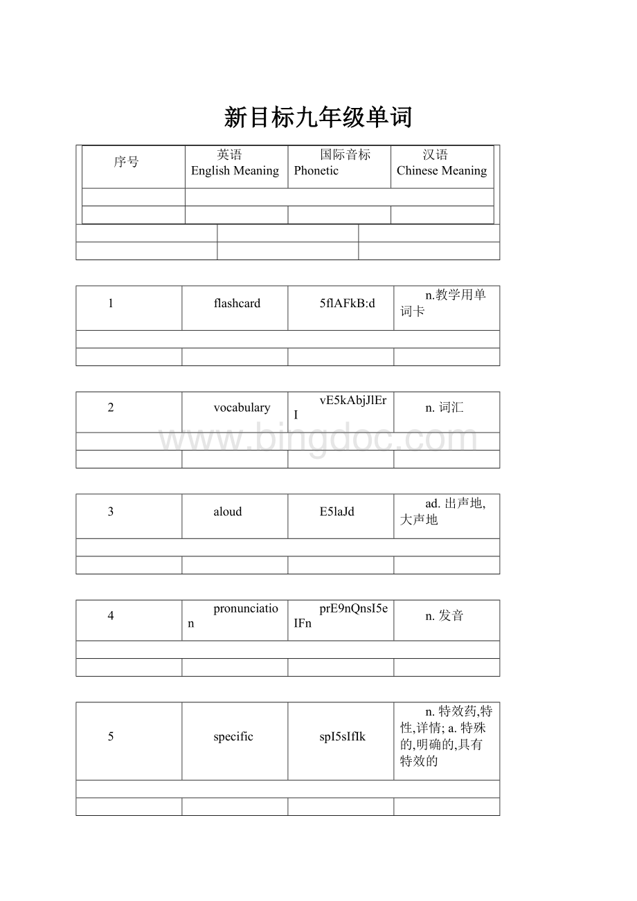 新目标九年级单词.docx