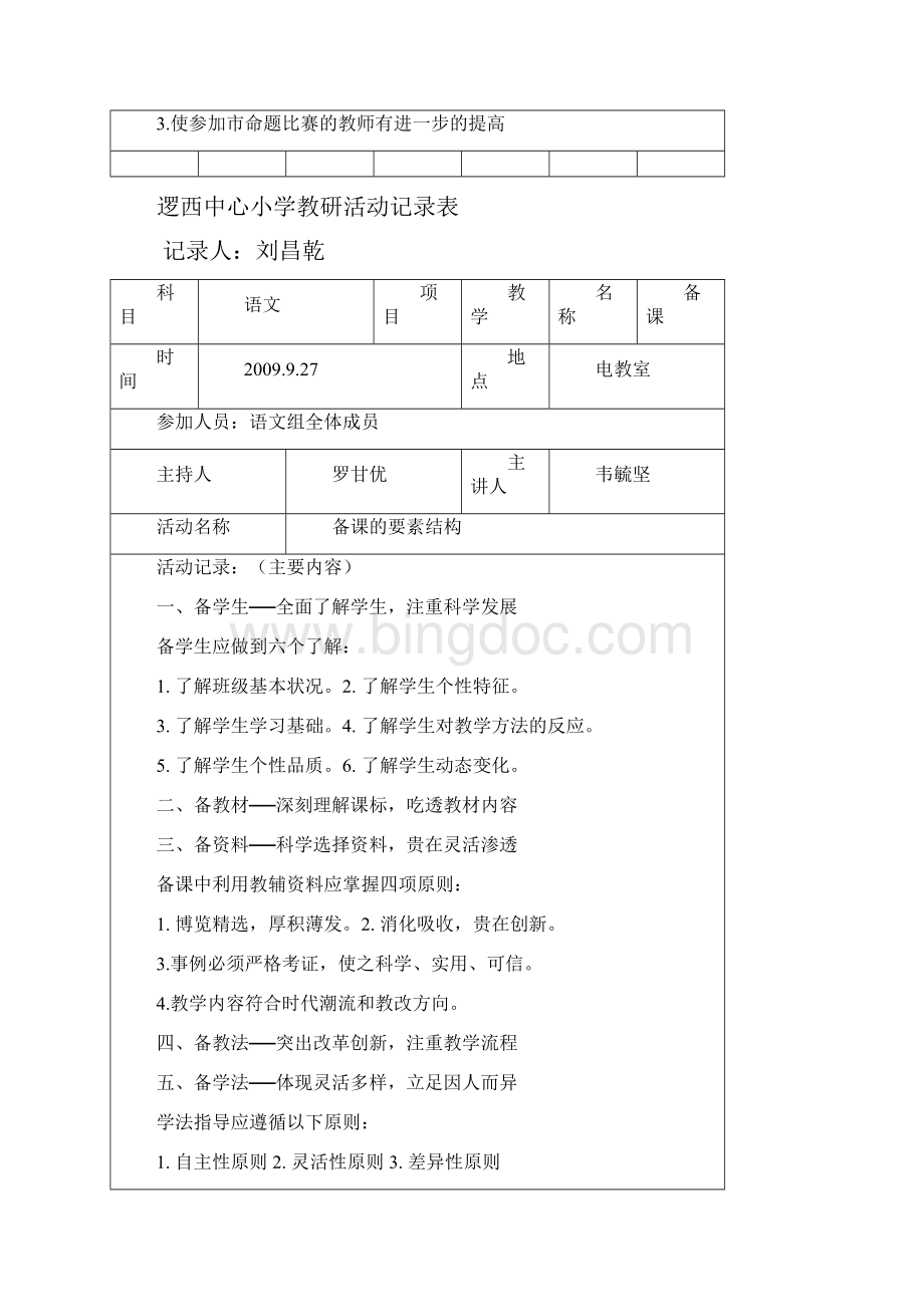 教研活动情况记录表.docx_第2页