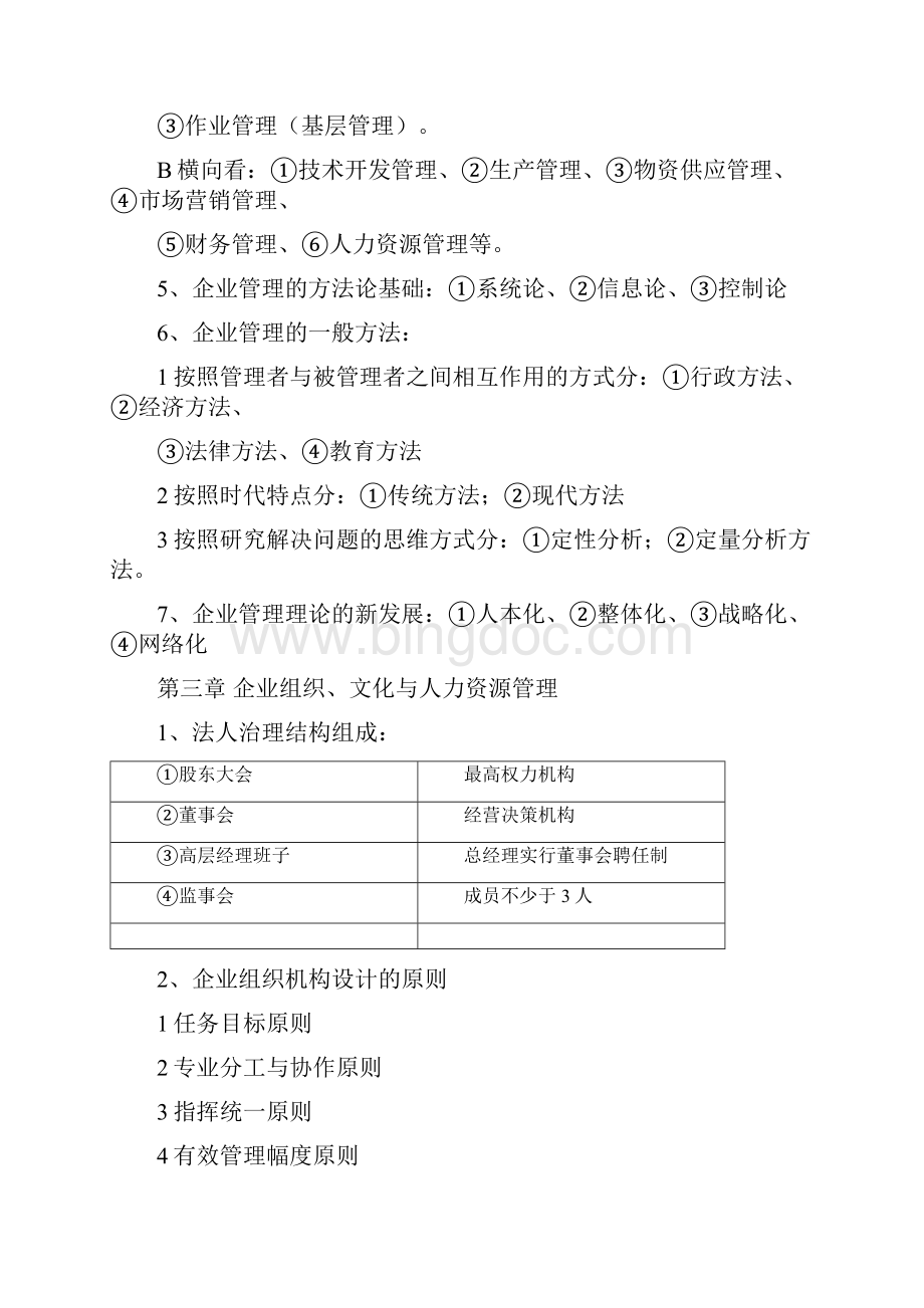 企业管理概论00144自学考试复习资料全.docx_第3页