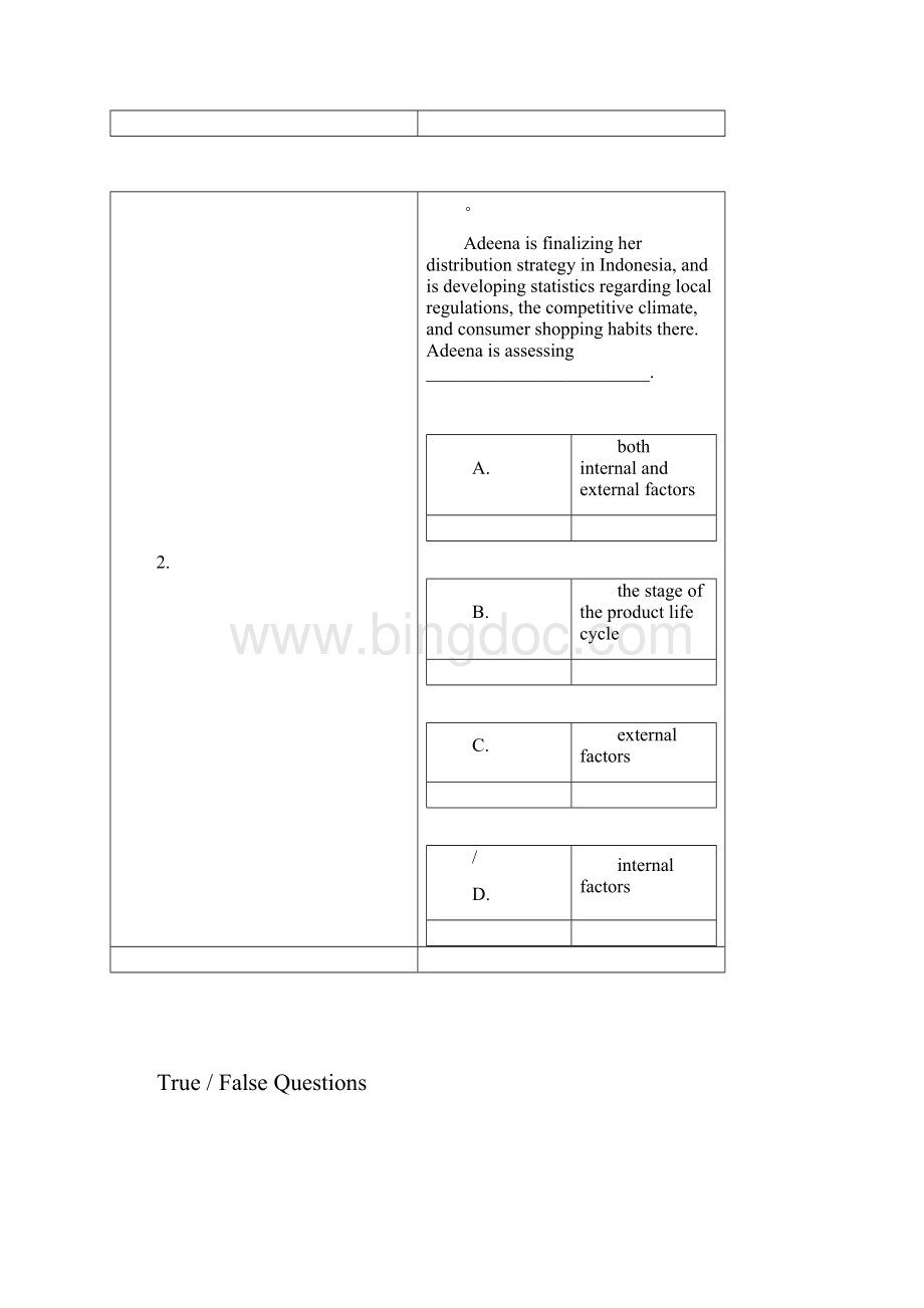 global marketing 习题和答案.docx_第2页