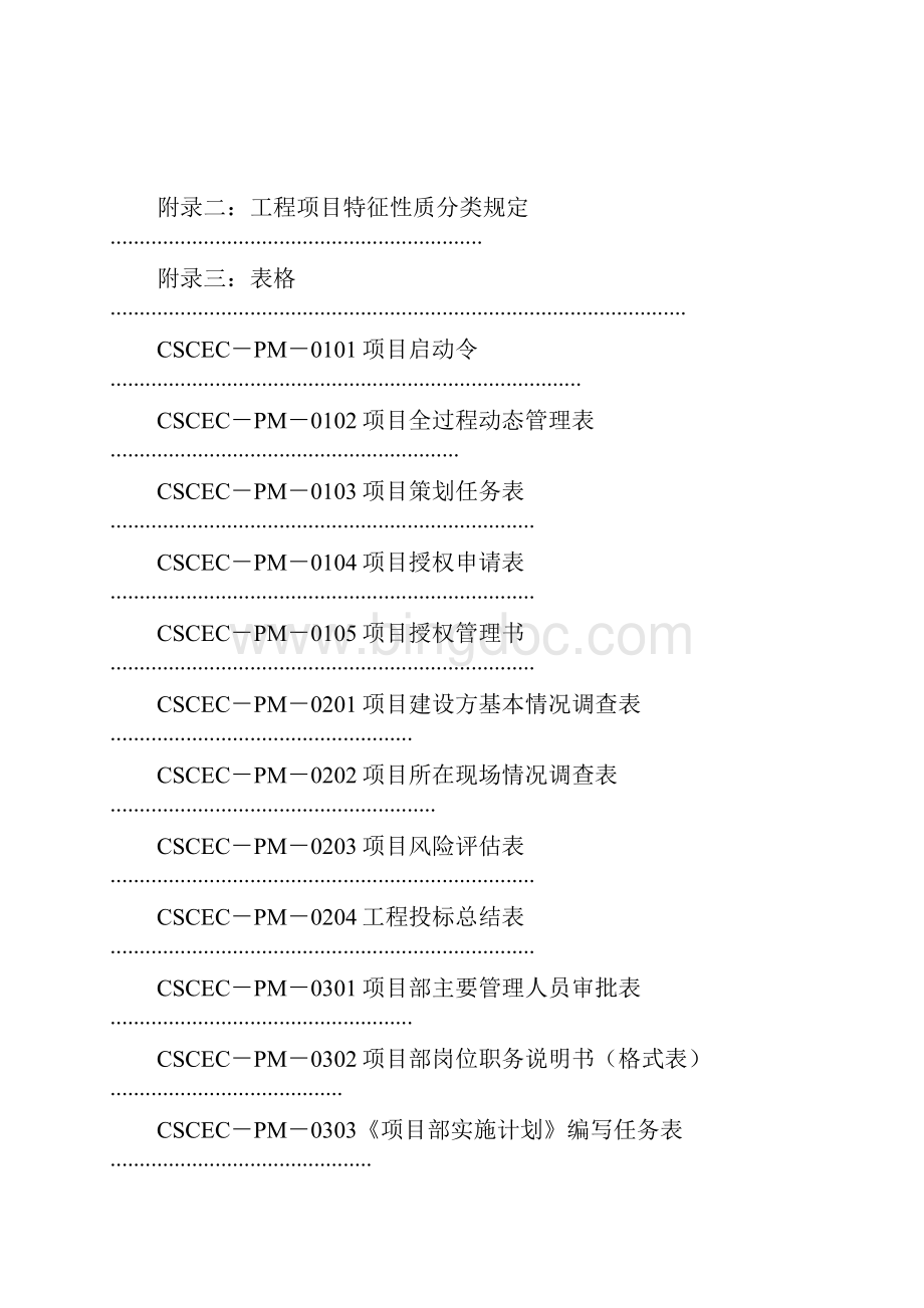 中国建筑项目管理手册表格Word文件下载.docx_第2页