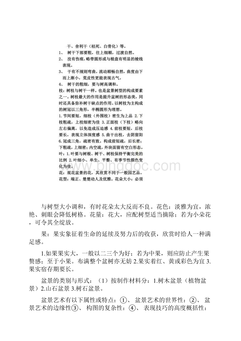 盆景的主要特征Word文档下载推荐.docx_第3页