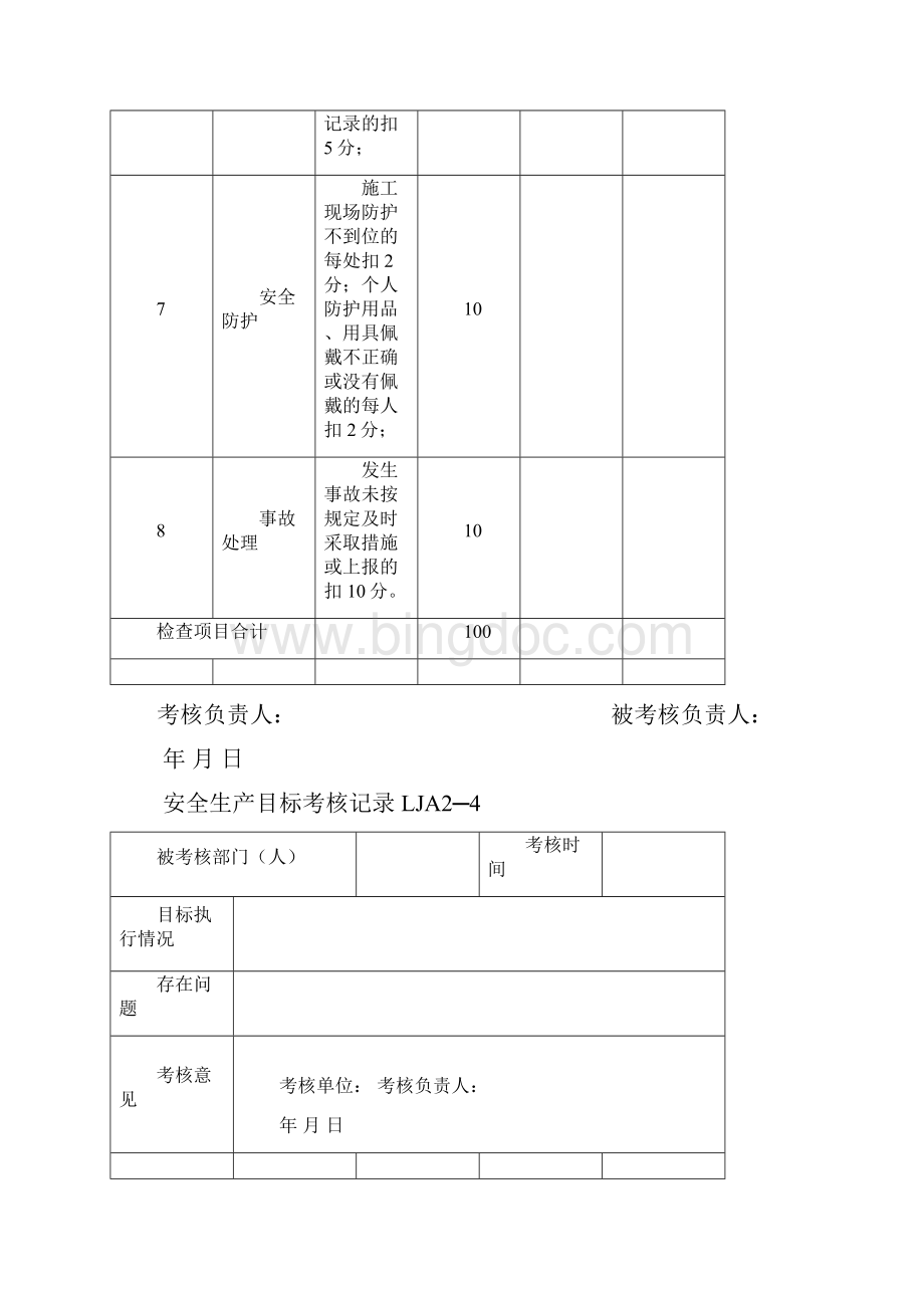 4安全生产目标考核记录完整Word下载.docx_第3页