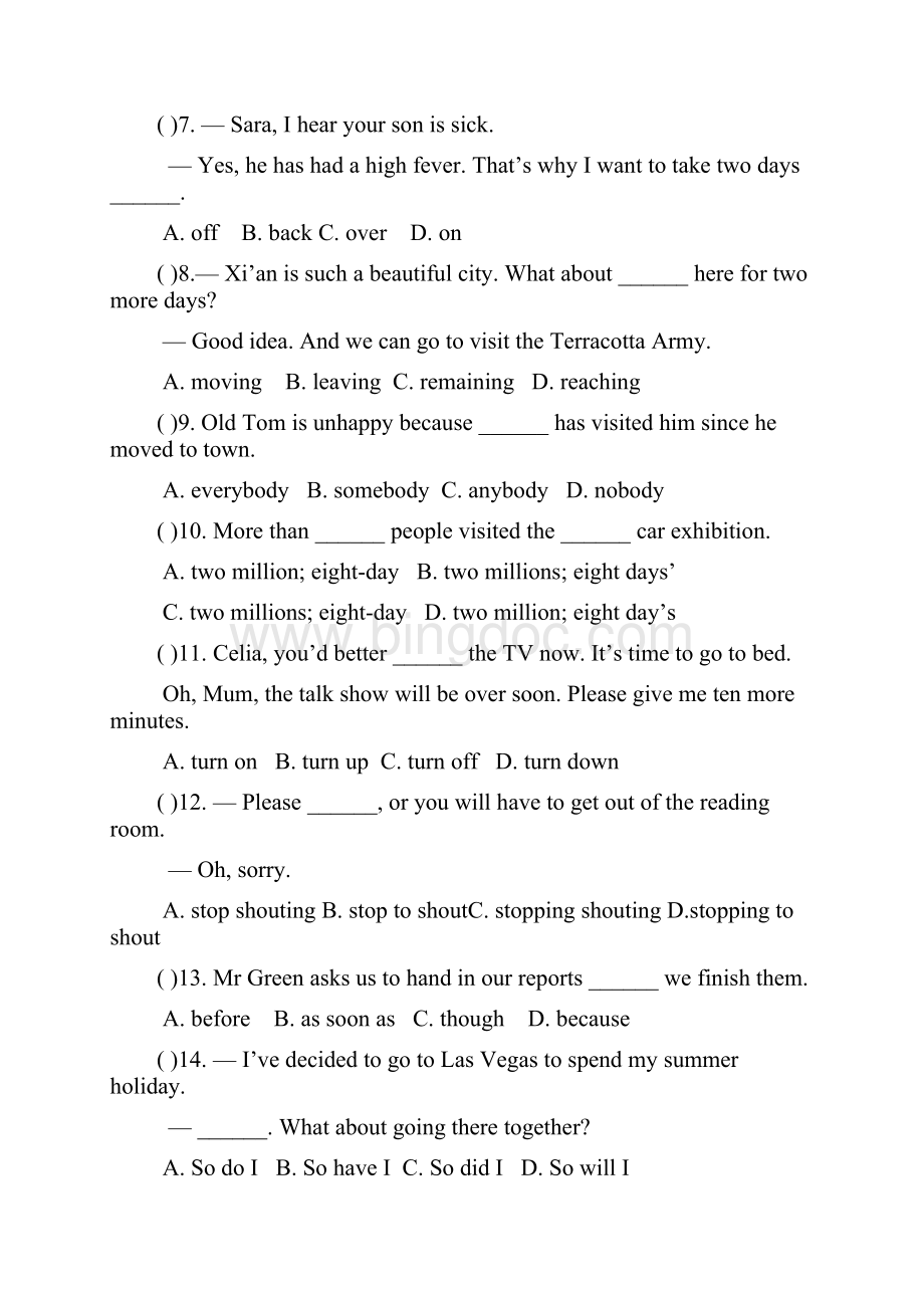 1415外研九年级上学期期中试题文档格式.docx_第2页