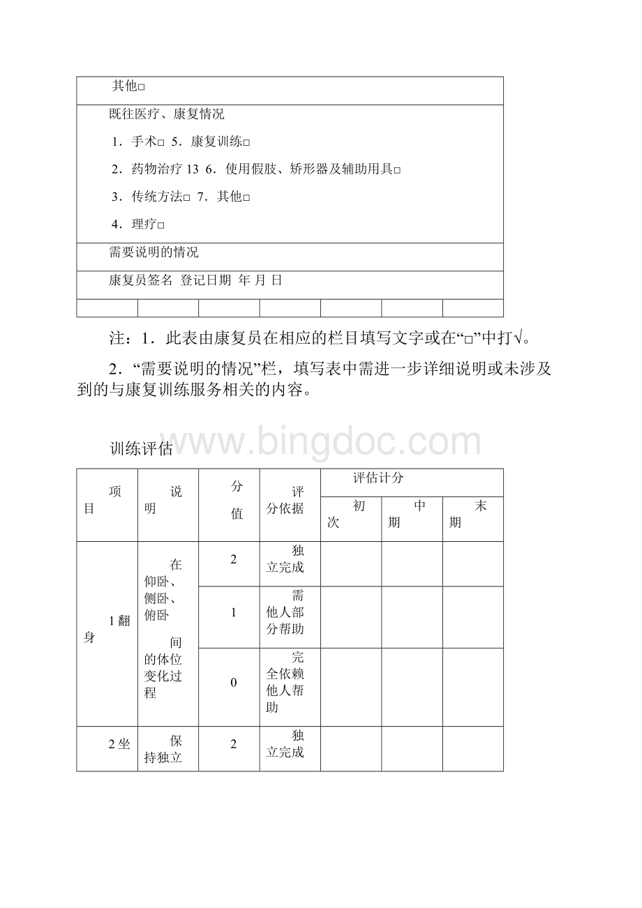 脑瘫儿童康复训练档案脑瘫儿童.docx_第2页