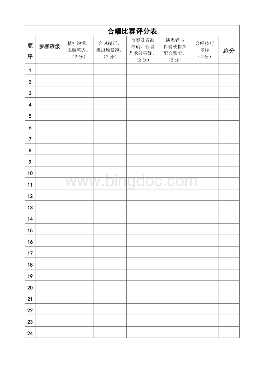 “同唱一首歌合唱比赛活动方案(修改稿)Word下载.doc_第3页