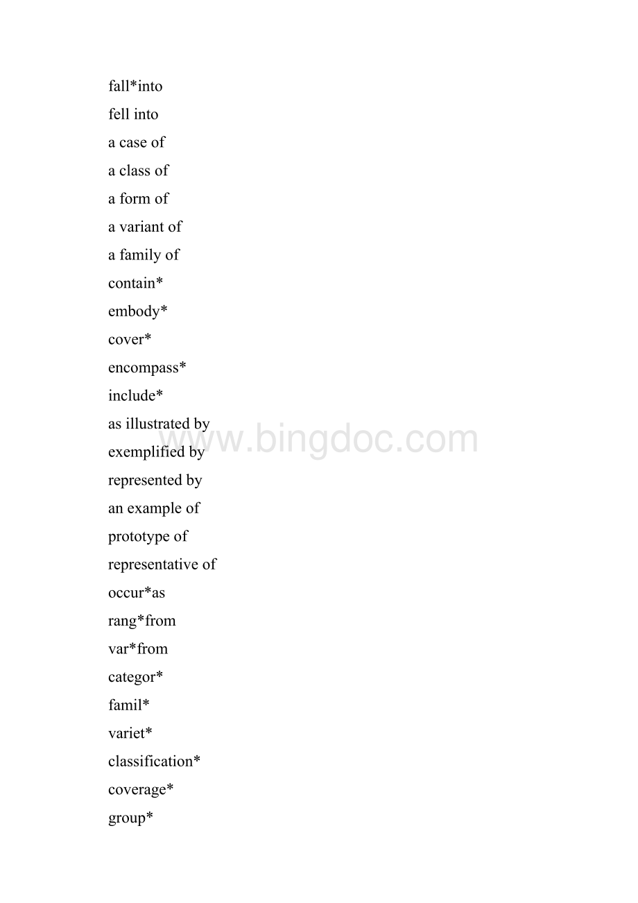 英语写作过程性词汇表Word文件下载.docx_第3页
