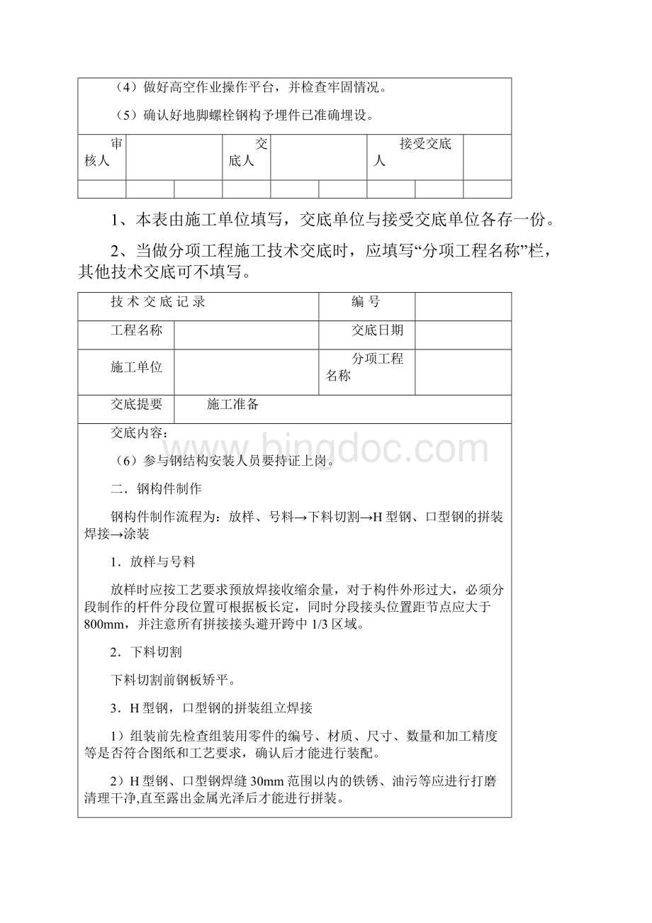 钢结构技术交底.docx_第2页