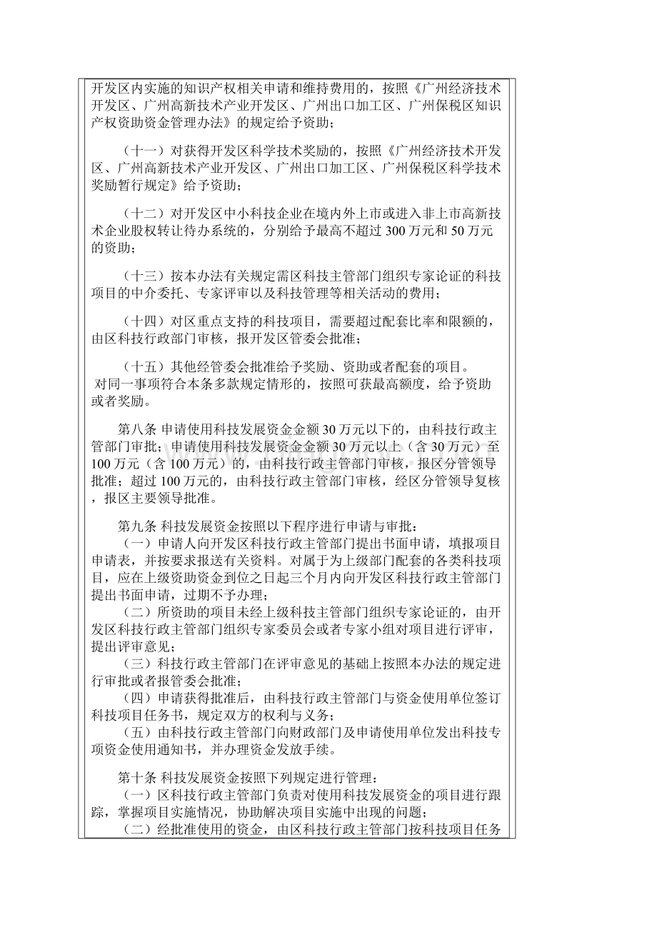 广州开发区科技发展资金管理办法.docx_第3页