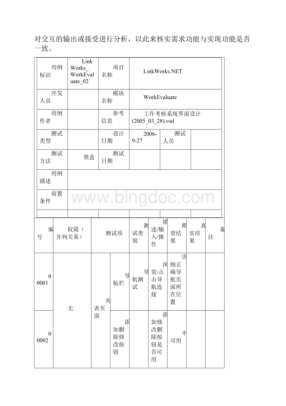 最好用的软件测试用例模板一详细用例经典.docx_第2页