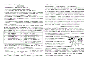 七下生物圈中的人知识点梳理.doc