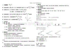 第四章：基本平面图形知识点及经典例题Word文件下载.doc