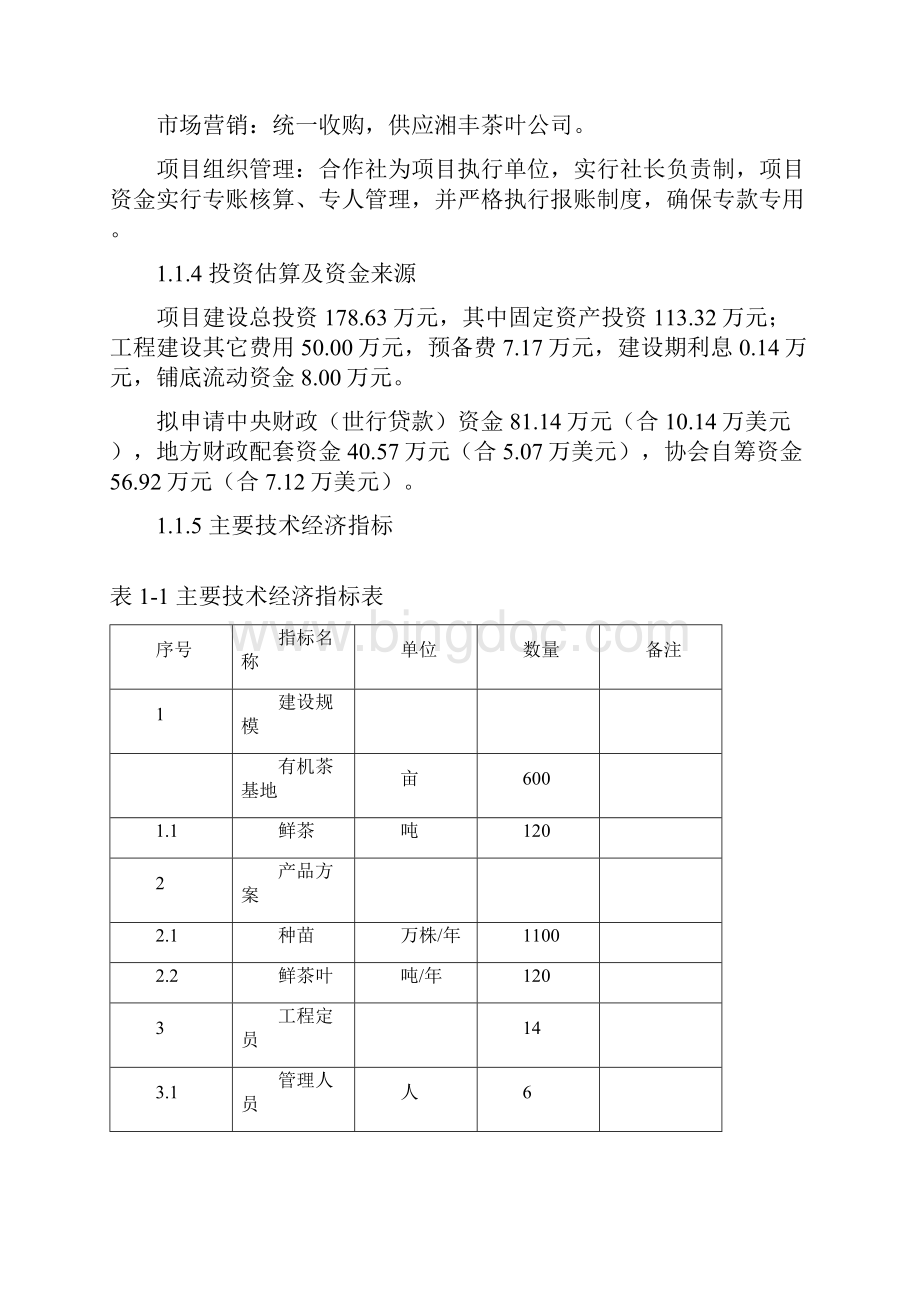 专业合作社有机茶基地建设项目建议书Word格式文档下载.docx_第3页