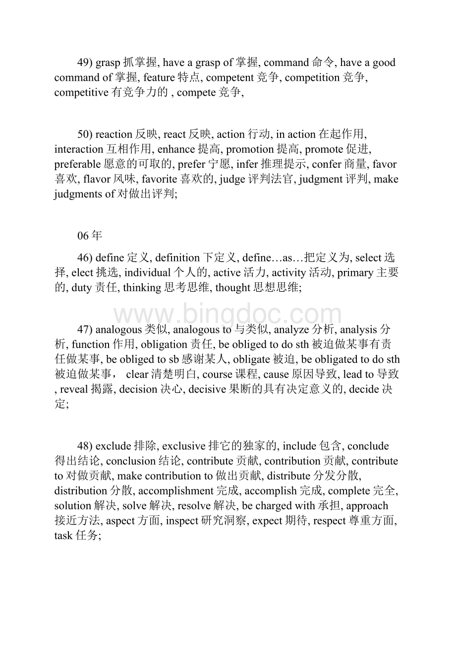 考研翻译必备单词Word文档格式.docx_第3页