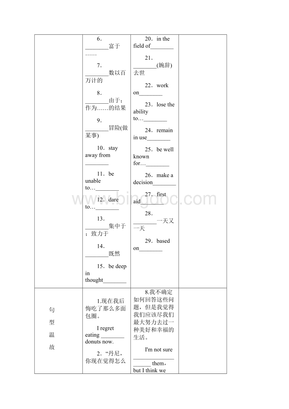 ZKW中考英语命题研究冀教专版基础知识突破九年级全+Units+12.docx_第2页