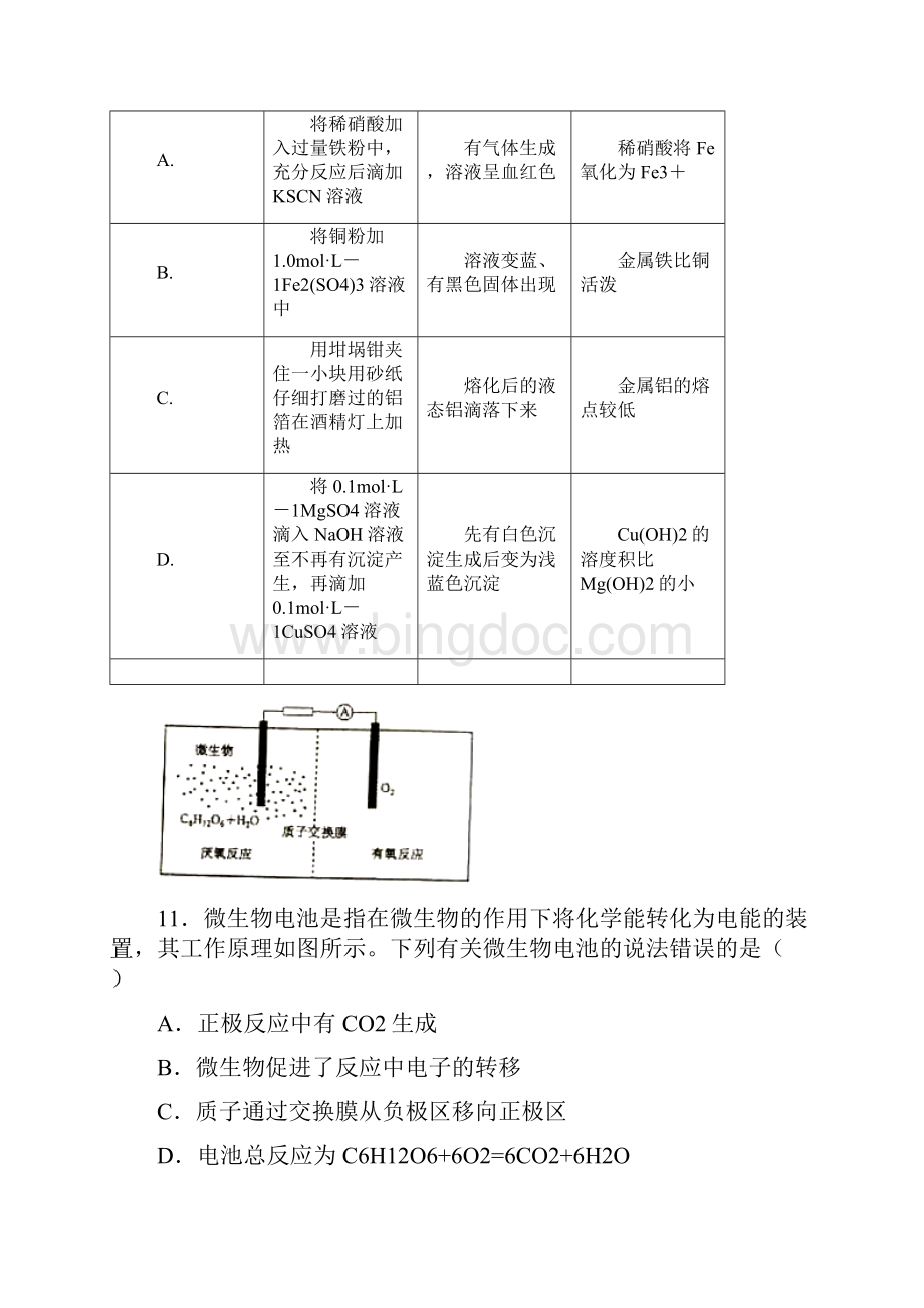 高考全国卷新课标1化学部分试题.docx_第2页