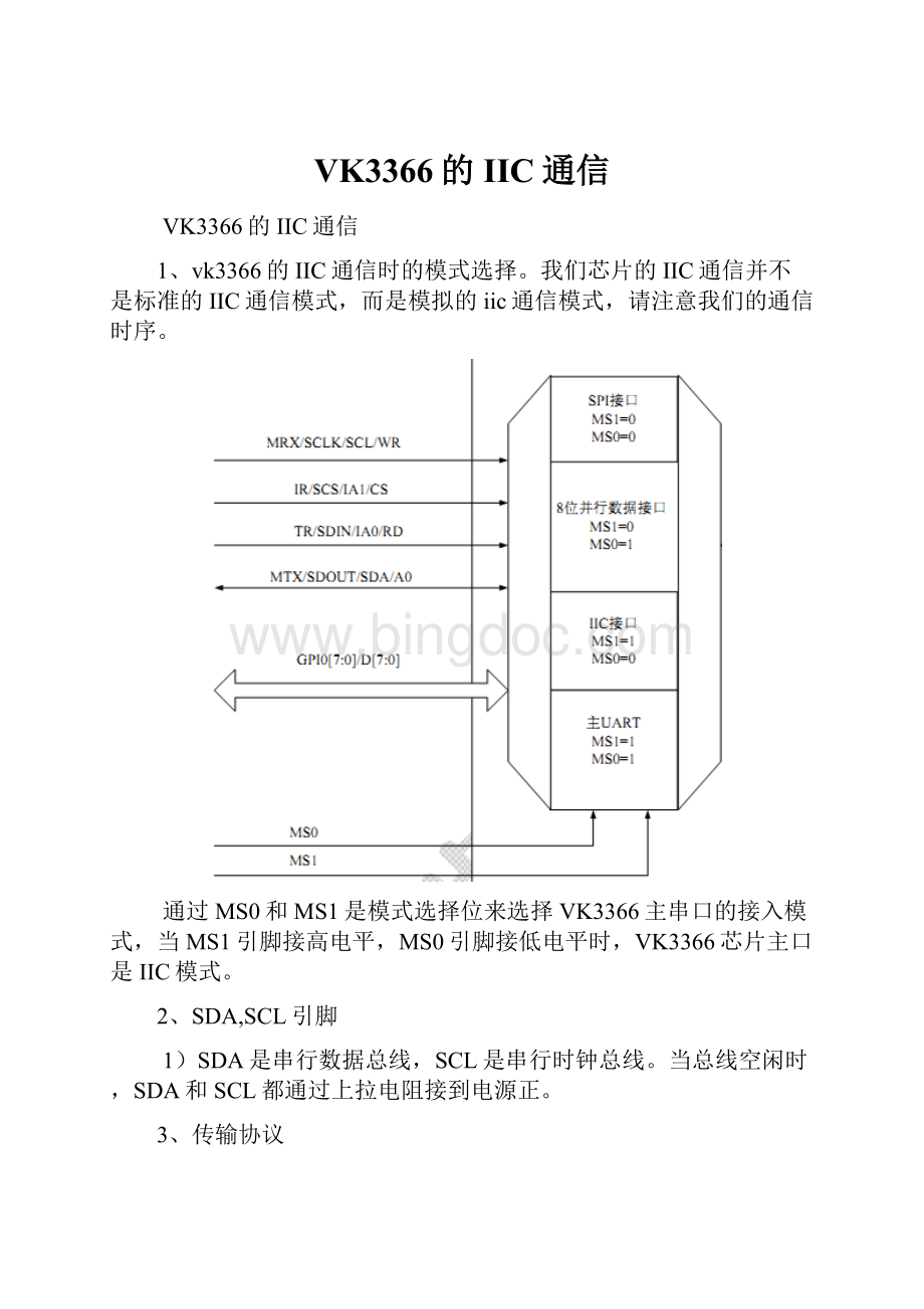 VK3366的IIC通信.docx