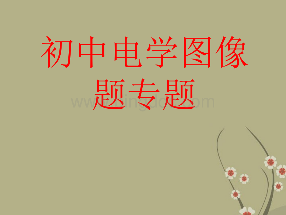 电学图像专题复习.pptx